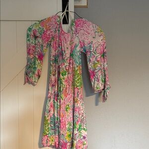 Lilly Pulitzer Pink and White Dress